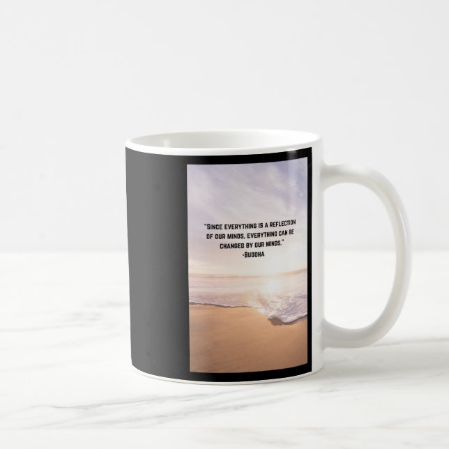 Minds Shape Worlds Power Of Perception Sticker  Coffee Mug (Right)