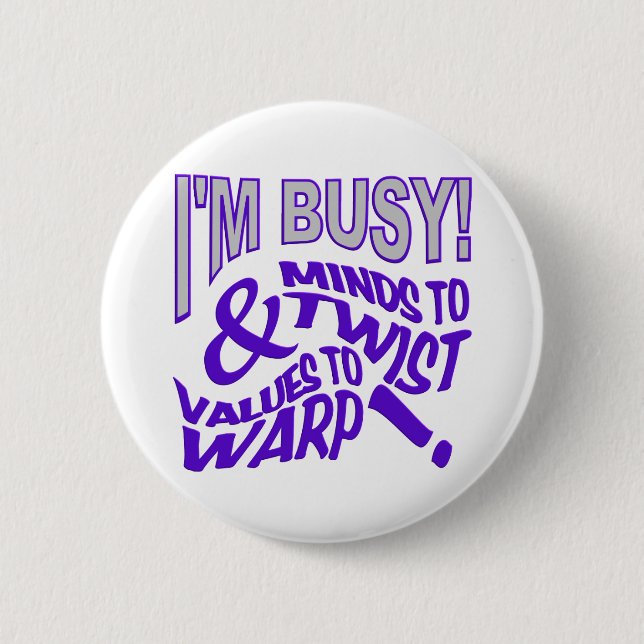 Minds to Twist button (Front)