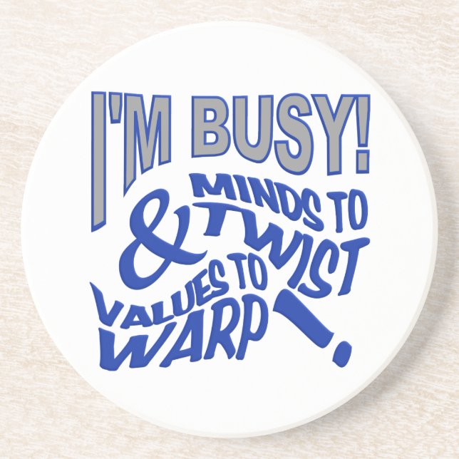 Minds to Twist coaster (Front)