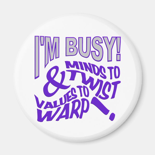 Minds to Twist magnet (Front)