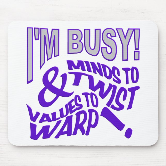 Minds to Twist mousepad (Front)