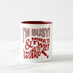 Minds to Twist mug - choose style & colour