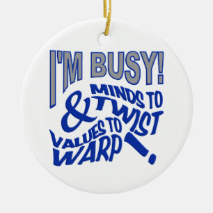 Minds to Twist ornament