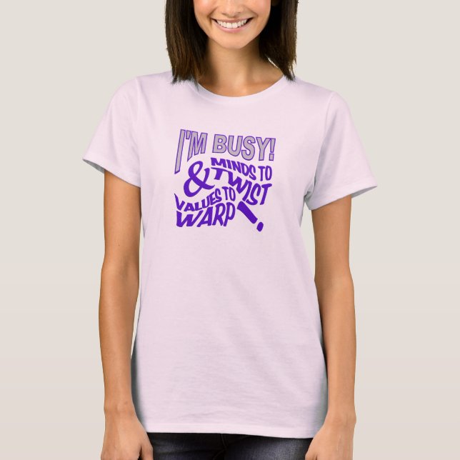 Minds to Twist shirt - choose style & colour (Front)