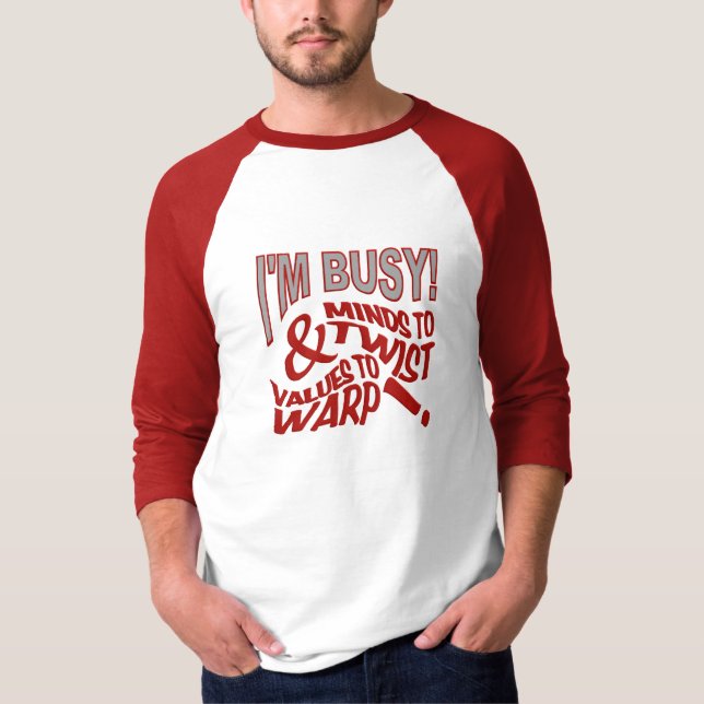 Minds to Twist shirt - choose style & colour (Front)