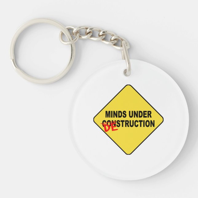 Minds Under Destruction Key Ring (Front)