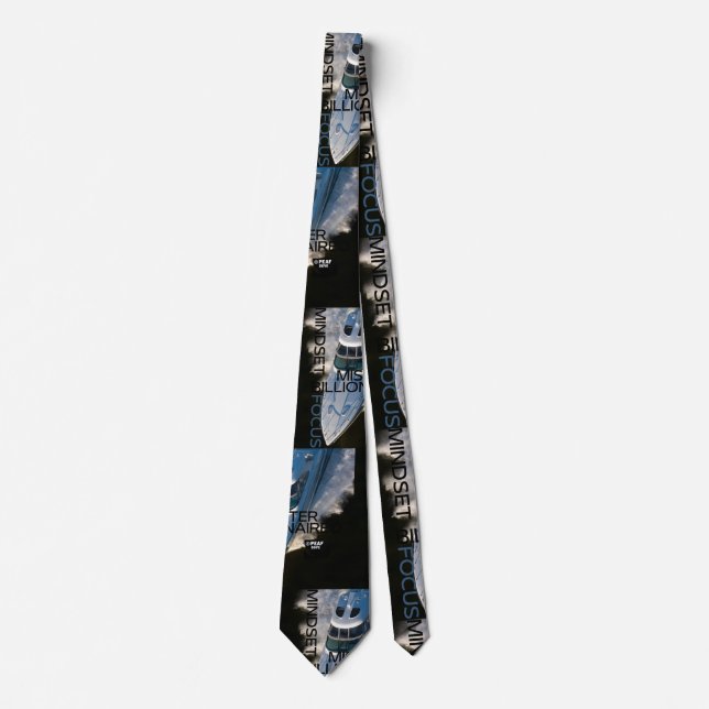 MINDSET! FOCUS! ENTREPRENEUR LIFE TIE (Front)