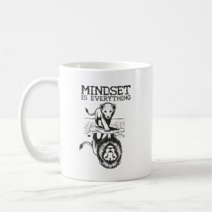 Mindset Is Everything, Cat Lion - Gym, Success Coffee Mug