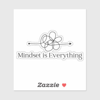 Mindset is Everything Vinyl Sticker