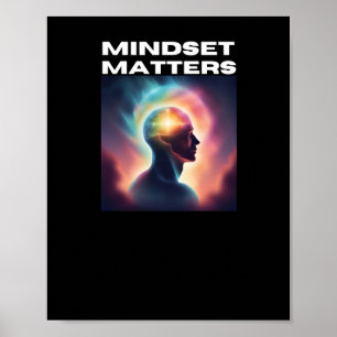 Mindset S Sticker  Poster