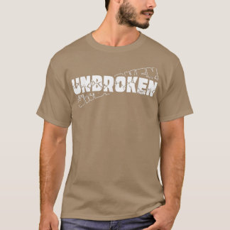 Mindset Unbroken Motivational  T-Shirt