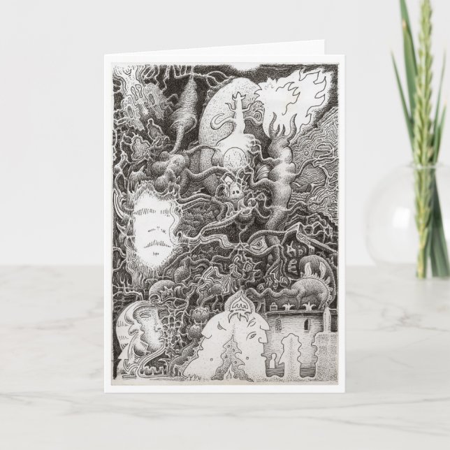 Mindsucker Syndrome, by Brian Benson Card (Front)