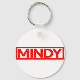 Mindy Stamp Key Ring