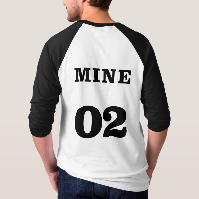 MINE 01. MINE 02. T-Shirt (Back)