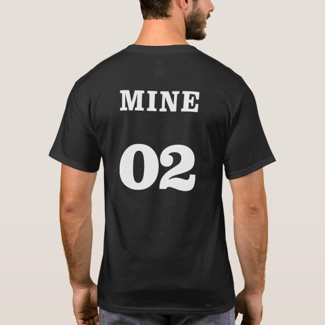 MINE 01. MINE 02. T-Shirt (Back)