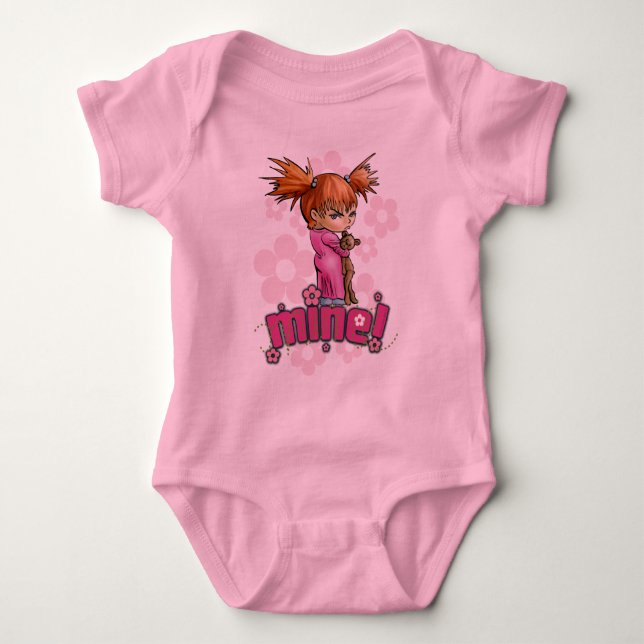 Mine! Baby Bodysuit (Front)
