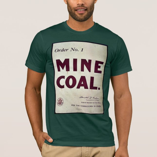 Mine Coal T-Shirt (Front)