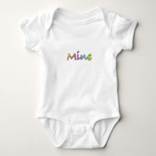Mine Logo Baby Bodysuit