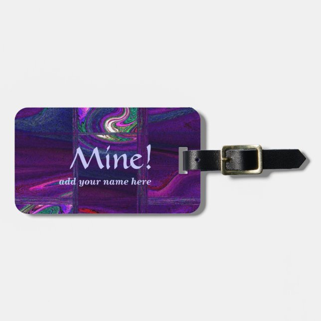 Mine!_ Luggage Tag (Front Horizontal)