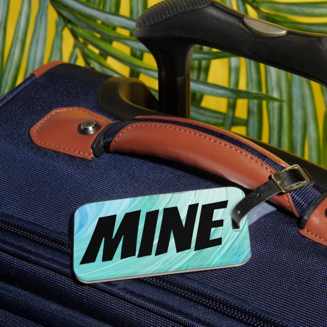 MINE LUGGAGE TAG (Front Insitu 3)