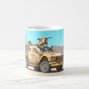 MINE-RESISTANT AMBUSH PROTECTED VEHICLE COFFEE MUG