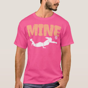Mine Volleyball Dig Sports Player Coach Women Teen T-Shirt