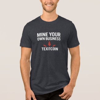Mine Your Own Men's Bella+Canvas Tri-blend T-Shirt Shirt