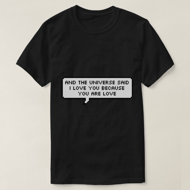 minecraft end poem )  T-Shirt (Design Front)