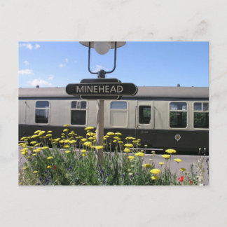 Minehead station, Somerset Postcard