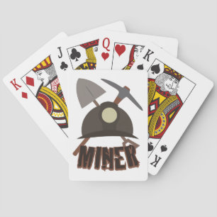 Miner Equipment Playing Cards