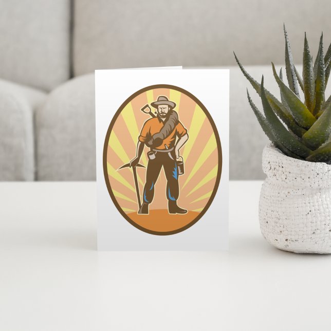 Miner Prospector Card (Creator Uploaded)