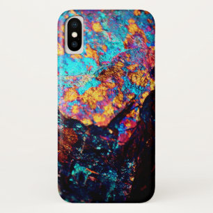 Mineral chalcopyrite gemstone crystal stone iPhone x case