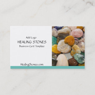 Mineral Healing Stones Business Card