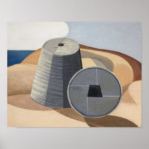 Mineral Objects (1935) by Paul Nash Poster