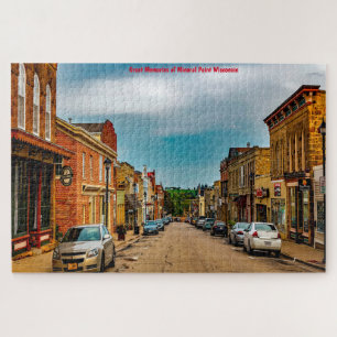 Mineral Point Wisconsin. Jigsaw Puzzle