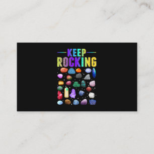 Mineral Rock Collecting Geologist Geology Business Card