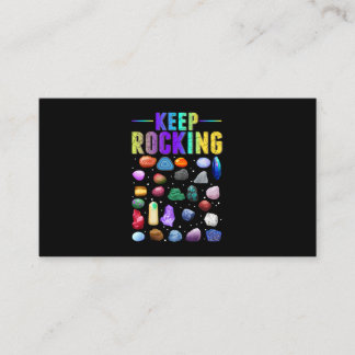 Mineral Rock Collecting Geologist Geology Business Card