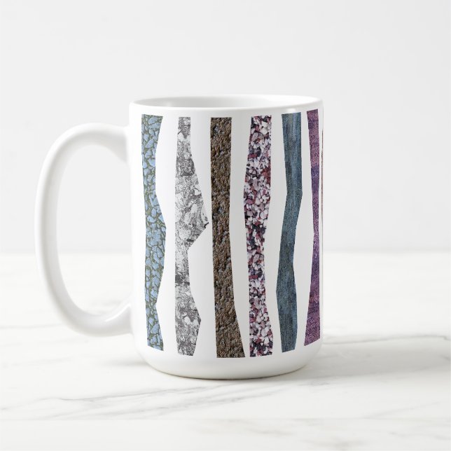 Mineral Stripes Coffee Mug (Left)