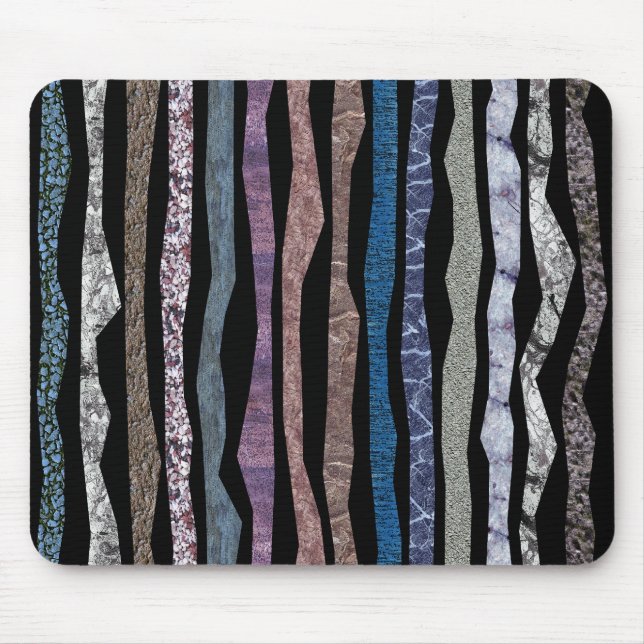 Mineral Stripes Mouse Mat (Front)