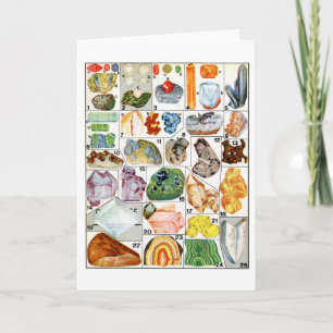 Minerals Card
