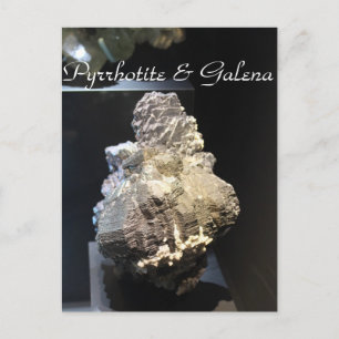 Minerals & Gems # 109 Postcard