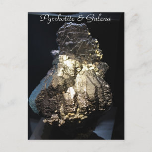 Minerals & Gems # 110 Postcard