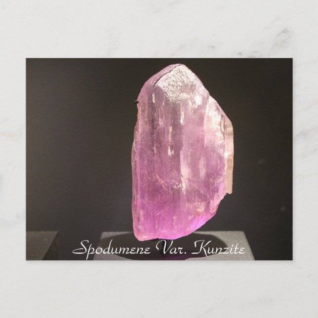 Minerals & Gems # 92 Postcard (Front)