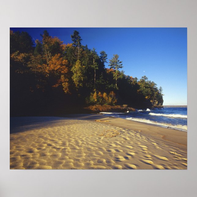 Miners Beach at Pictured Rocks National Poster (Front)