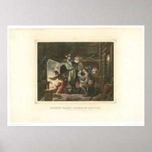 Miner's Cabin, Result of the Day (0155A) Poster