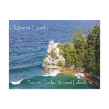 Miners Castle post card