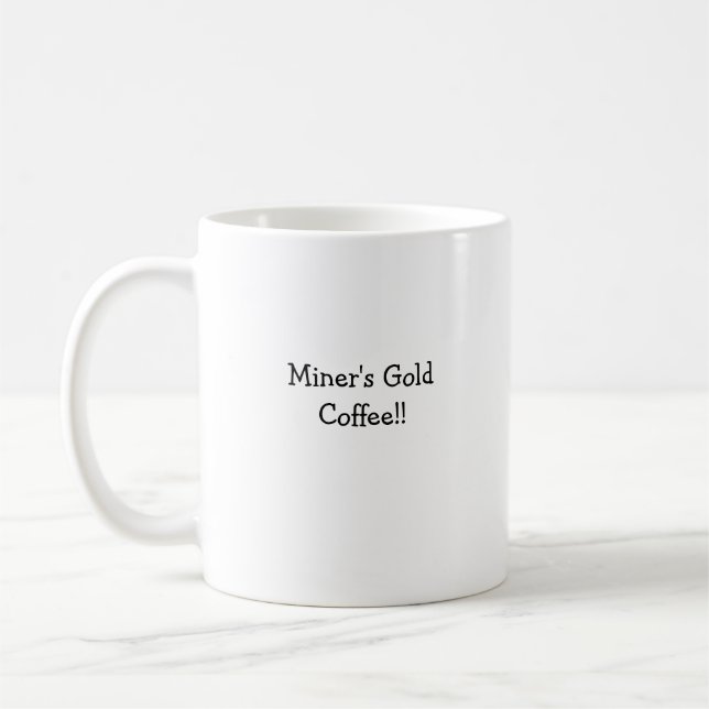 Miner's Gold Mug (Left)