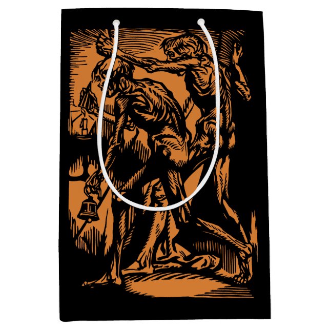 Miners Horrors, Bad Air are Dead Men Medium Gift Bag (Front)