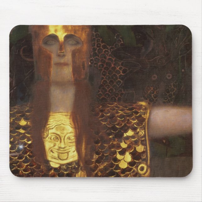 Minerva or Pallas Athena Mouse Mat (Front)