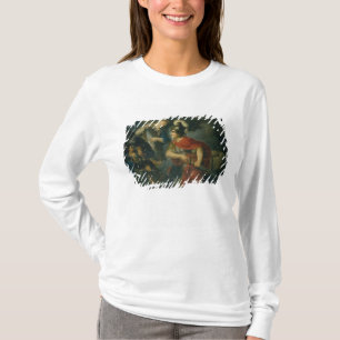 Minerva Showing her Envy in the Polished Shield T-Shirt